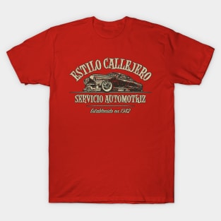 Estilo Callejero Servicio Automotriz 1982 T-Shirt